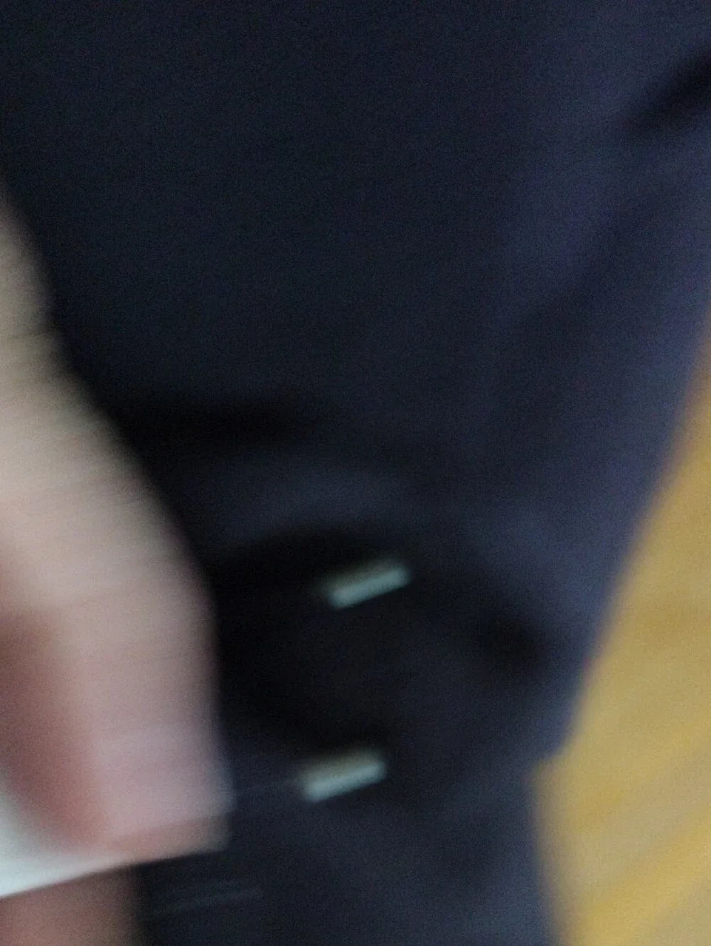 Carolyn Taylor Black Crewneck Thin Cardigan with Pearl Buttons